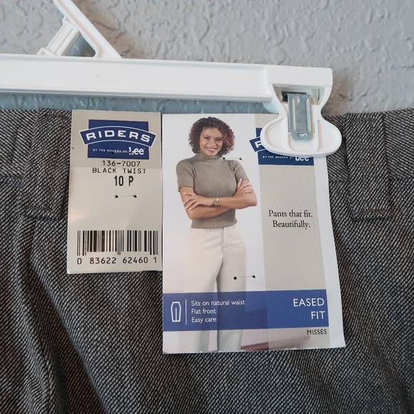 VINTAGE RIDERS CASUALS EASED FIT GRAY PANTS {10 P} - Picture 5 of 8